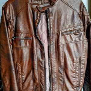 Calvin Klein leather jacket